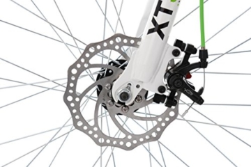 KS Cycling Herren Mountainbike Fully Topeka RH 44 cm Fahrrad, Weiß-Grün, 26 - 