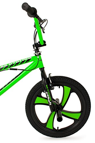 KS Cycling Jungen Fahrrad BMX Freestyler Cobalt, Grün, 20, 522B - 